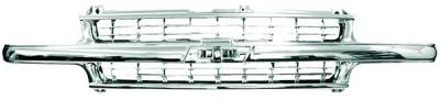 Chevrolet Silverado IPCW Chrome Grille - 1PC - CWG-GR0407G0C