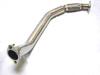 Toyota Supra Megan Racing Exhaust Downpipe - T304 Stainless Steel - MR-SSDP-TS8692