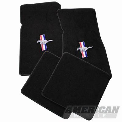 Ford Mustang Lloyd Mats Black Pony Floor Mats - 93000