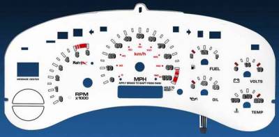 Reverse Speed Glo Gauges - 11126