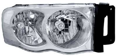 Diamond Back Headlights with Chrome Housing - 91208