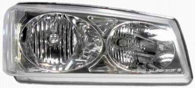 I-Tech Diamond Back Headlights - Chrome - 02AZCL03C