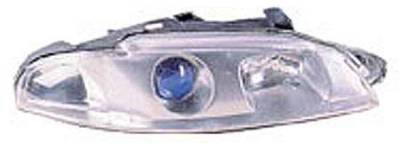 I-Tech Chrome and Blue Housing Headlights with Halo Ring - 02ME9799PCB