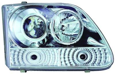 Ford F150 IPCW Headlights - Projector with Rings - 1 Pair - CWS-501C2