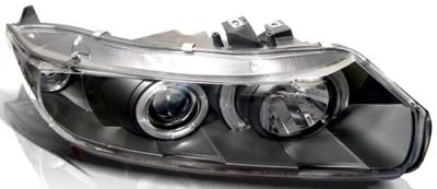 Honda Civic 2DR In Pro Carwear Projector Headlights - CWS-746B2