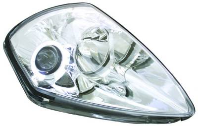 Mitsubishi Eclipse IPCW Headlights - Projector with Rings - 1 Pair - CWS-905C2