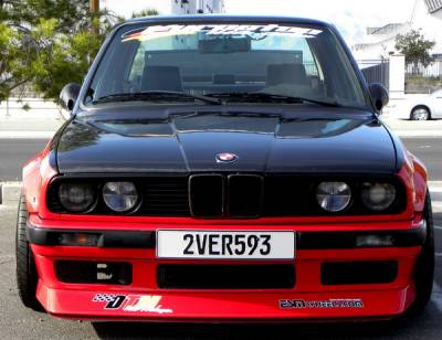 BMW 3 Series DTM Fiberwerkz Evo Style Front Lip - E30-EVO-S