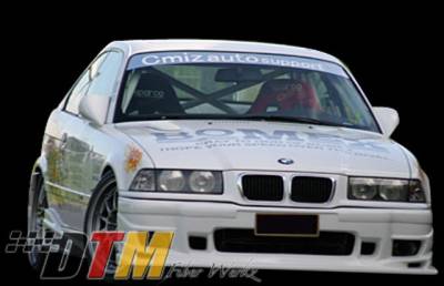 BMW 3 Series DTM Fiberwerkz BOMX Style Front Bumper - E36BOMXFront