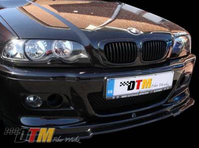 BMW 3 Series DTM Fiberwerkz RG Style Front Lip - E46-M3-RG-ST