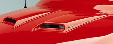 Dodge Dakota Lund Hood Scoops - Medium - 80002