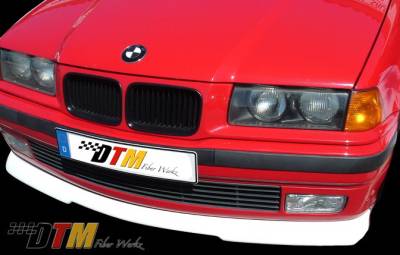 BMW 3 Series DTM Fiberwerkz RG Infinty Style Front Lip - E36 RG Infin