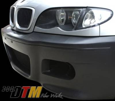 BMW 3 Series DTM Fiberwerkz M3 Style Front Bumper - E46 M3 Style