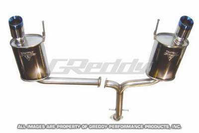 Lexus IS Greddy Spectrum Elite Exhaust System with Dual Mufflers - 10117952