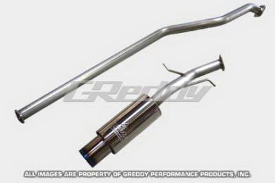 Mitsubishi Lancer Greddy Racing Ti-C Catback Exhaust System - 10137901