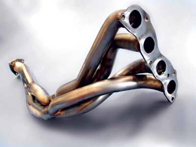 4-2-1 Brushed Stainless Steel Exhaust Header - 1PC - AHS6511B