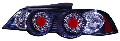 Acura RSX IPCW Taillights - LED - Bermuda Black - 1 Pair - LEDT-109B2