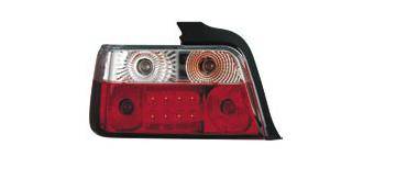 Red and Clear LED Taillights - MTX-09-228-LR