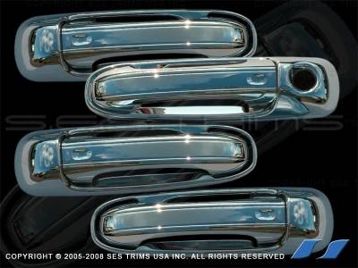 Dodge Dakota SES Trim ABS Chrome Door Handles - DH144-4