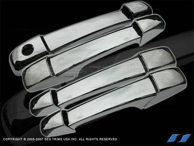 Chevrolet Suburban SES Trim ABS Chrome Door Handles - DH145