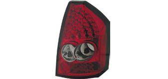 Red and Smoke LED Taillights - MTX-09-4051-RCS