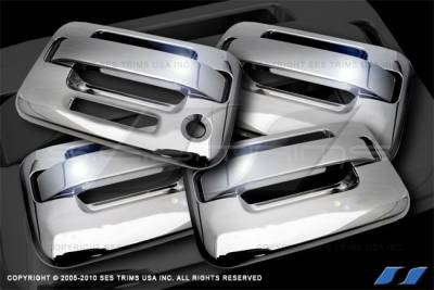 Ford F150 SES Trim ABS Chrome Door Handles - without Keyless Entry - DH165-4