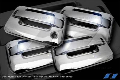 Ford F150 SES Trim ABS Chrome Door Handles - without Keyless Entry - DH166-4