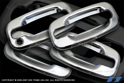 Cadillac Escalade SES Trim ABS Chrome Door Handles - DH508-4