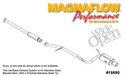 Magnaflow Cat-Back Exhaust System - 15690