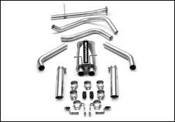 Magnaflow Cat-Back Exhaust System with Dual Split Rear Exit Pipes - 15776