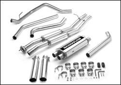 Magnaflow Cat-Back Exhaust System with Dual Split Rear Exit Pipes - 15840