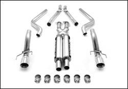 Magnaflow Cat-Back Exhaust System with Magnapack Mufflers & Tru-X Crossover Pipes - 15887