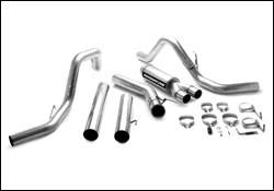 Magnaflow PRO Series 5 Inch Exhaust System with Dual Turbo-Back Tuner - 17990