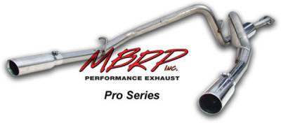 MBRP Pro Series Dual Split Rear Exhaust System S5020304