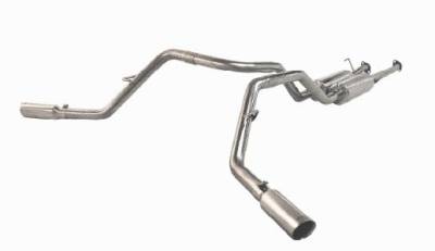 Toyota Tundra MBRP Pro Series Cat Back Exhaust System - Dual Split Side Exit - S5316304