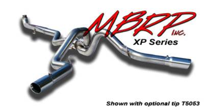 MBRP XP Series Down Pipe Back Cool Duals Exhaust System S6006409