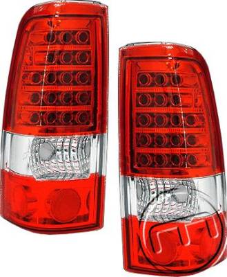 Red Clear LED Taillights