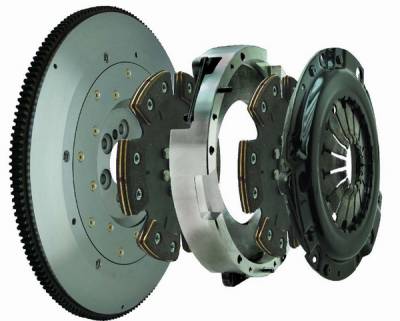 Ford Mustang Fidanza Twin Disc Clutch Kit - Six Point Five - 381465