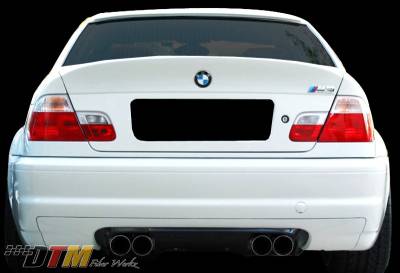 BMW 3 Series DTM Fiberwerkz CSL Style Rear Diffuser - E46CSLDiffus