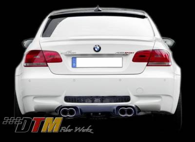 BMW 3 Series DTM Fiberwerkz ACS Style Rear Diffuser - E9XACSDiffus