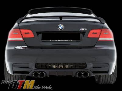 BMW 3 Series DTM Fiberwerkz HM Style rear Diffuser - E9XHMDiffus