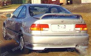 Honda Civic FX Design Rear Valance - FX-107