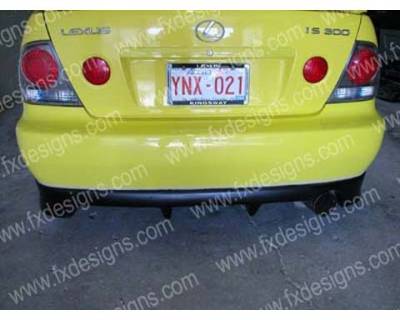 Lexus IS FX Design Rear Valance - FX-16EBCH