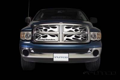 Dodge Ram Putco Flaming Inferno Grille Insert - 53332