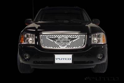 GMC Envoy Putco Punch Grille Insert with Wings Logo - 56133