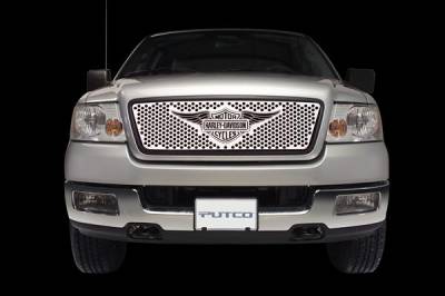 Dodge Ram Putco Punch Grille Insert with Wings Logo - 56134