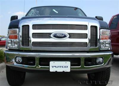 Ford F350 Superduty Putco Shadow Billet Grille - 71161