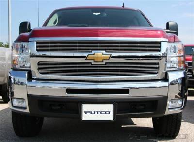 Chevrolet Silverado Putco Shadow Billet Grille - 71163