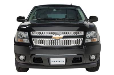 Chevrolet Suburban Putco Punch Stainless Steel Grille - 84100