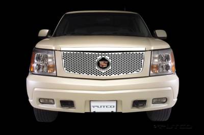 Cadillac Escalade Putco Punch Stainless Steel Grille - 84119