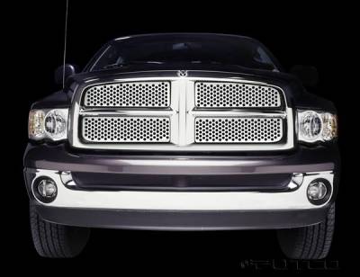 Dodge Ram Putco Punch Stainless Steel Grille - 84132